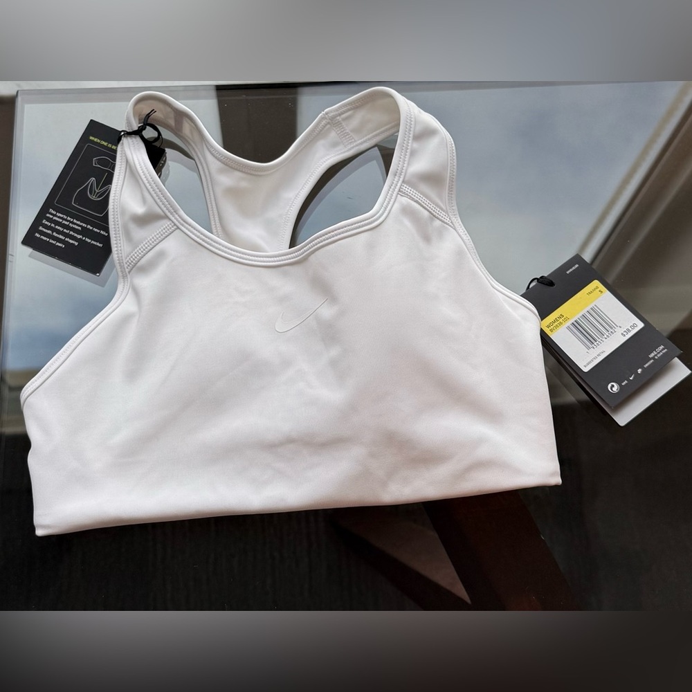 Nike Women's Classic White Sports Bra